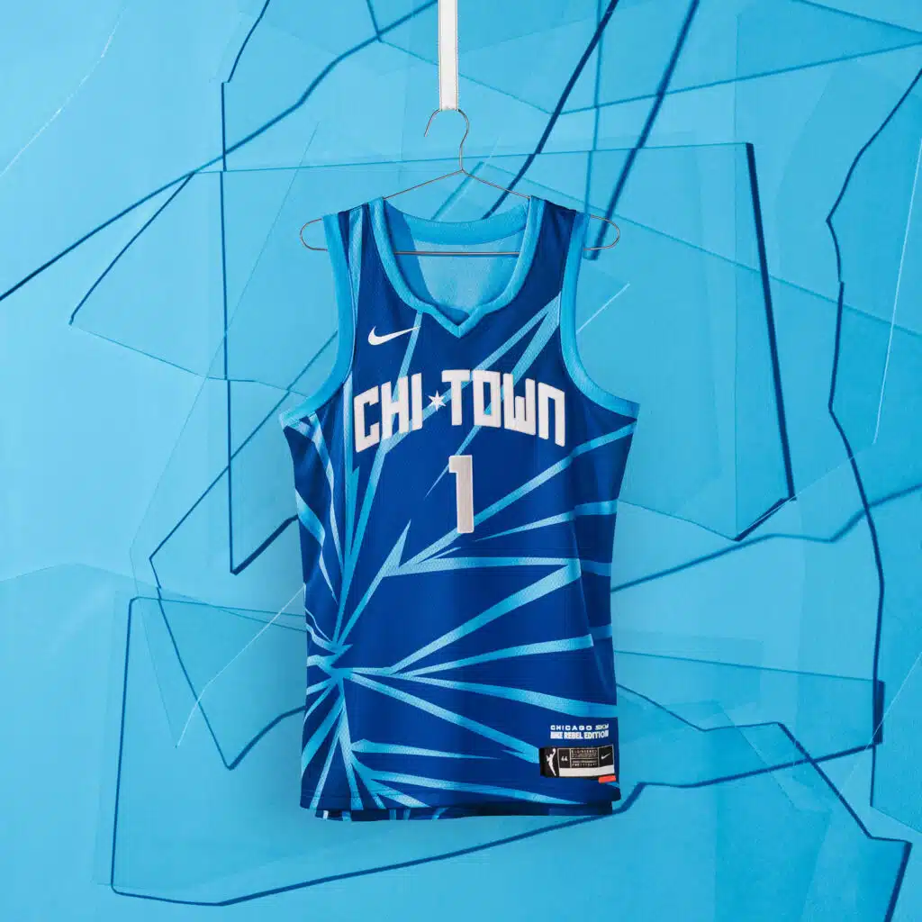 maillot nba 2021 chicago sky rebel edition