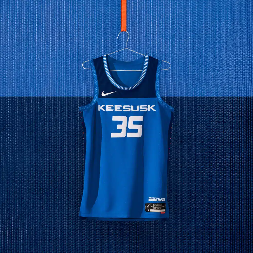 maillot nba 2021 connecticut sun rebel edition