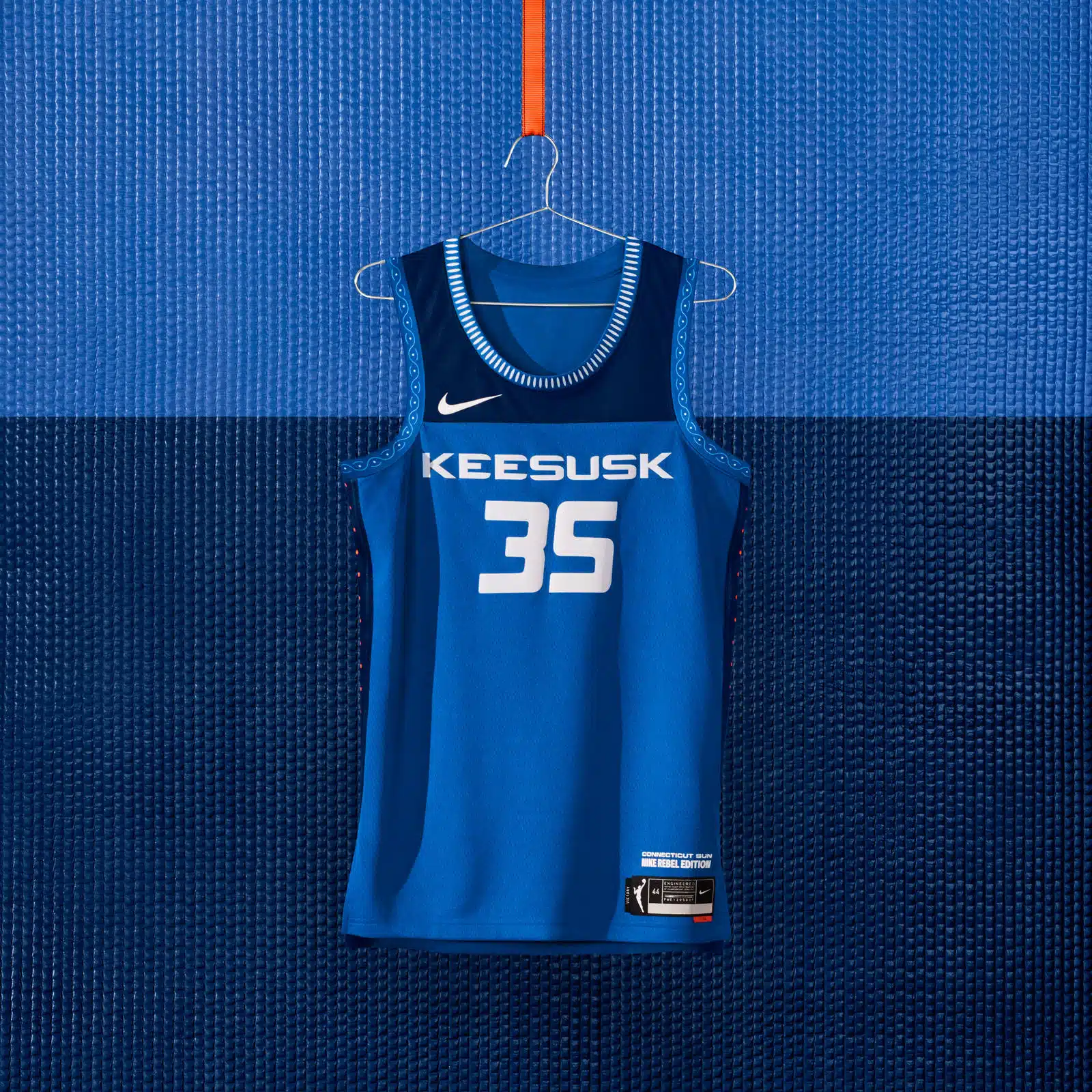 maillot nba 2021 connecticut sun rebel edition