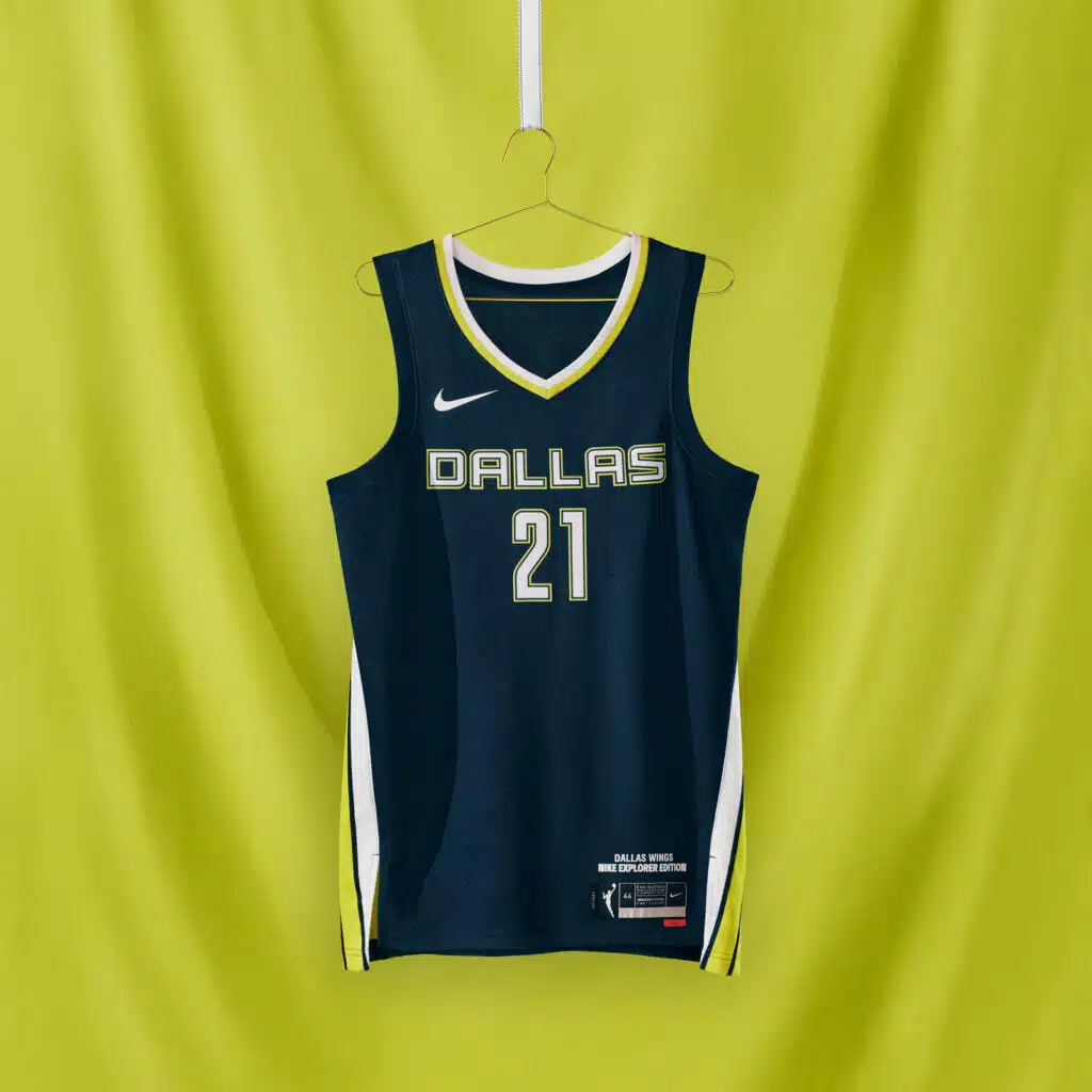 maillot nba 2021 dallas wings explorer edition