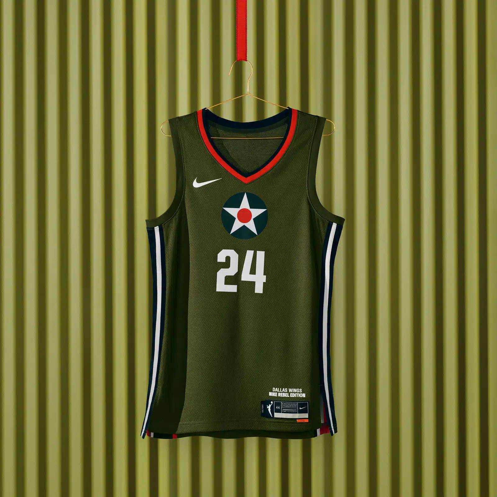 maillot nba 2021 dallas wings rebel edition