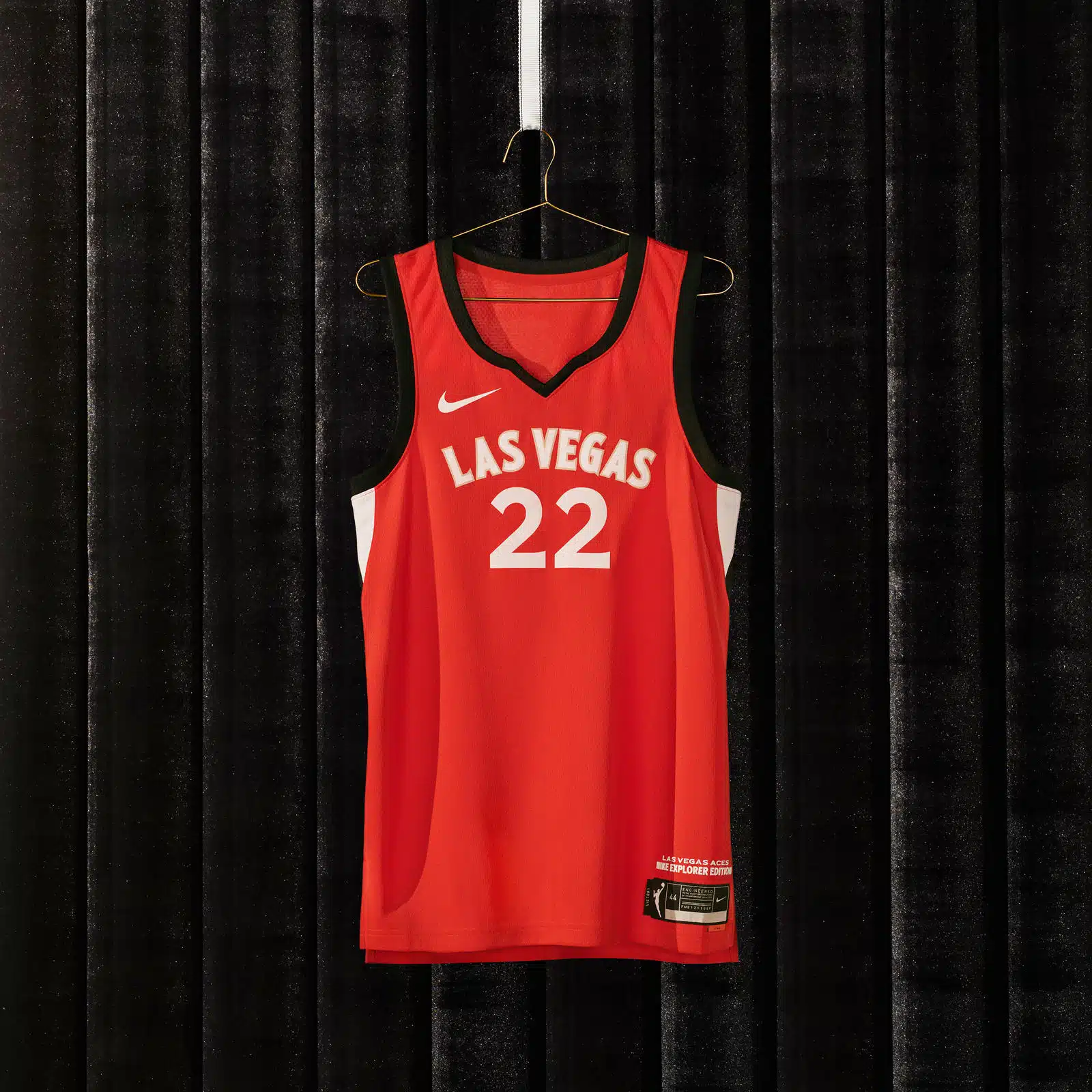 maillot nba 2021 las vegas aces explorer edition