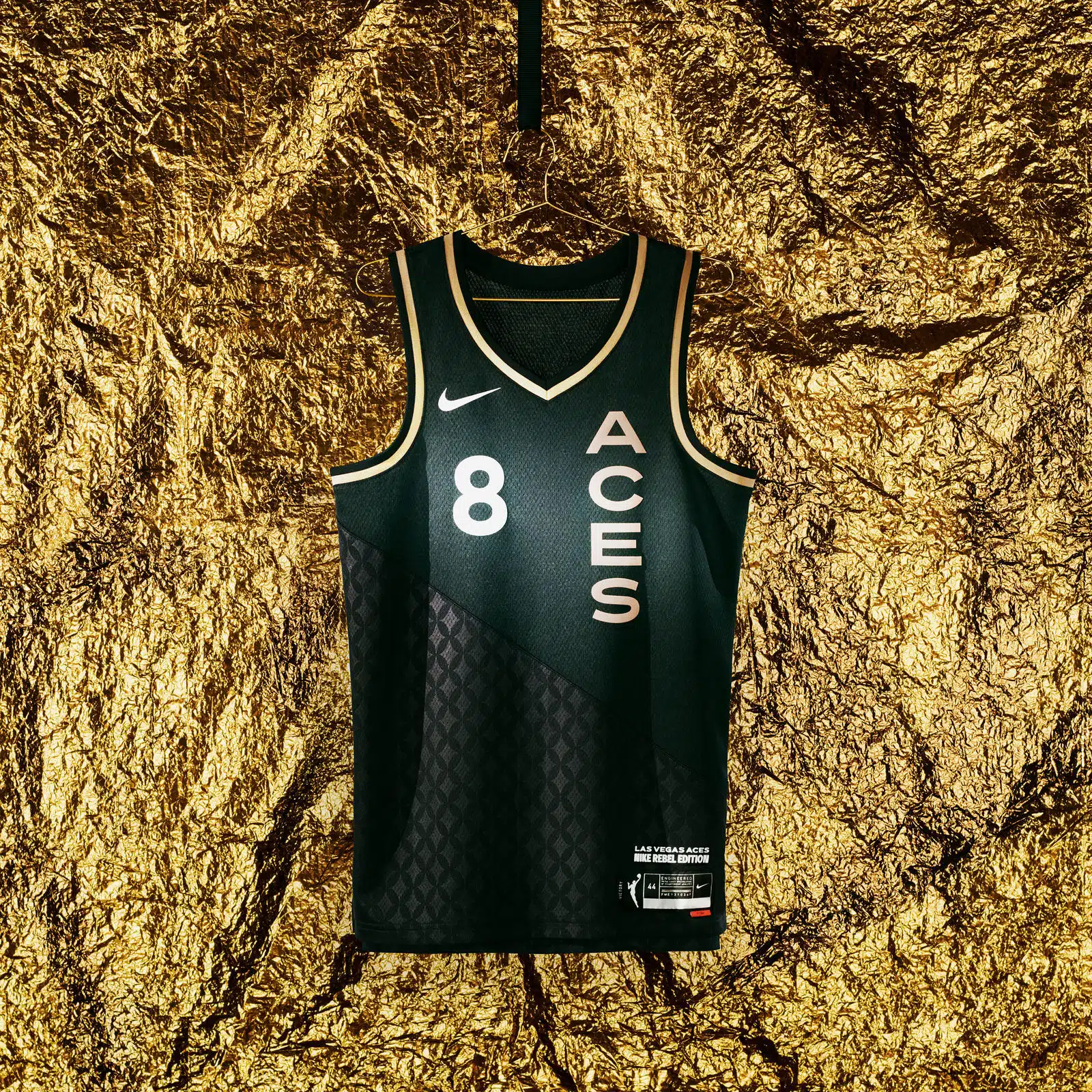 maillot nba 2021 las vegas aces rebel edition