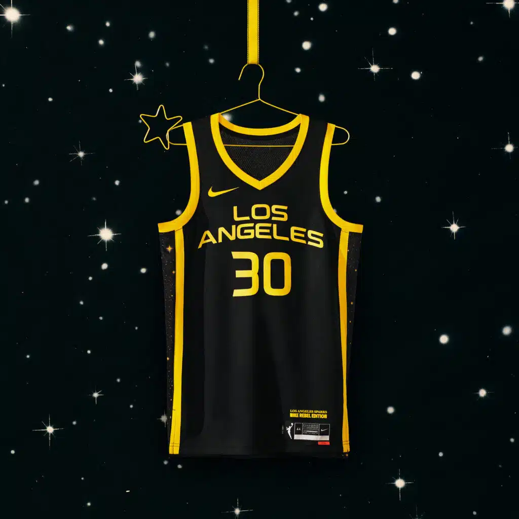 maillot nba 2021 los angeles sparks rebel edition