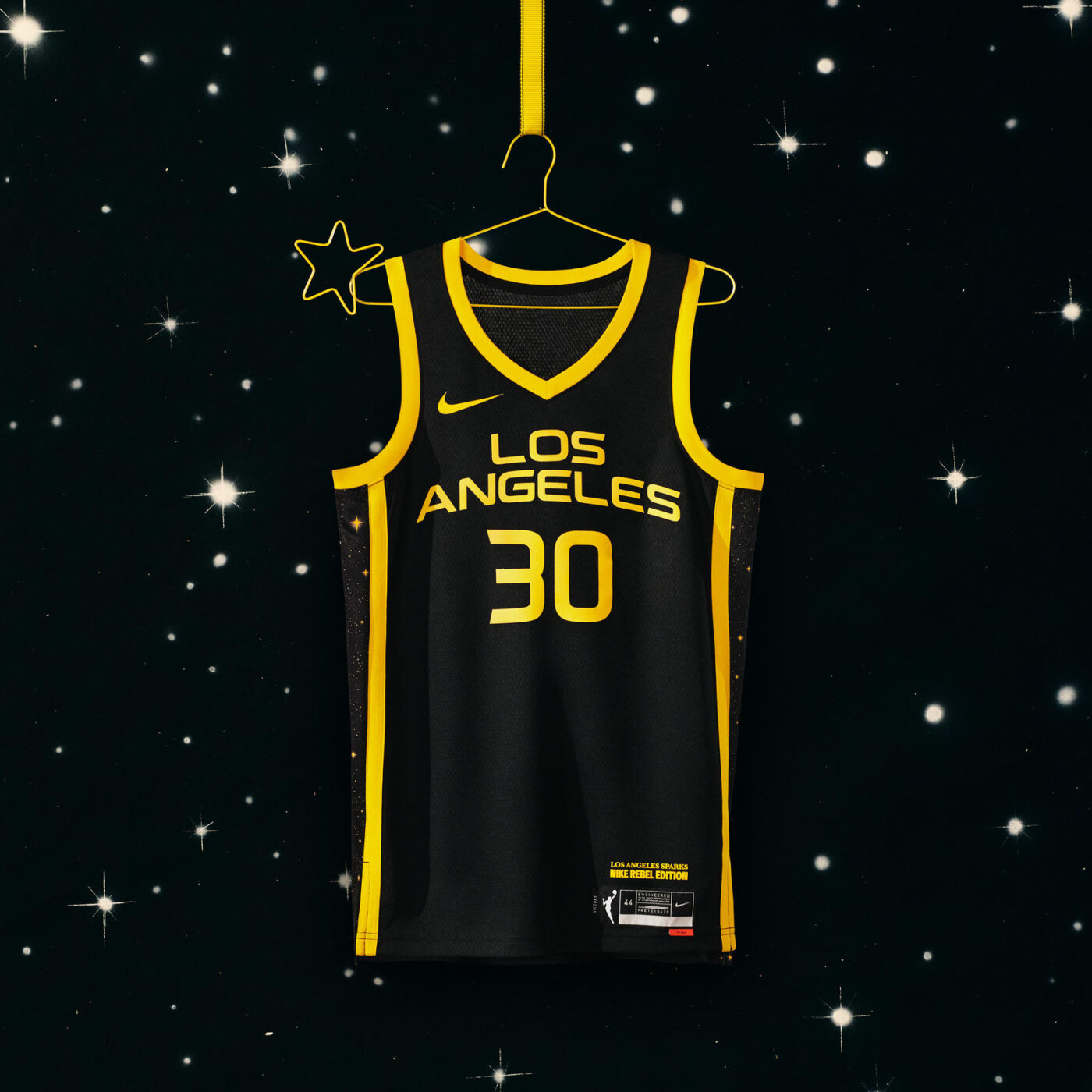 maillot nba 2021 los angeles sparks rebel edition