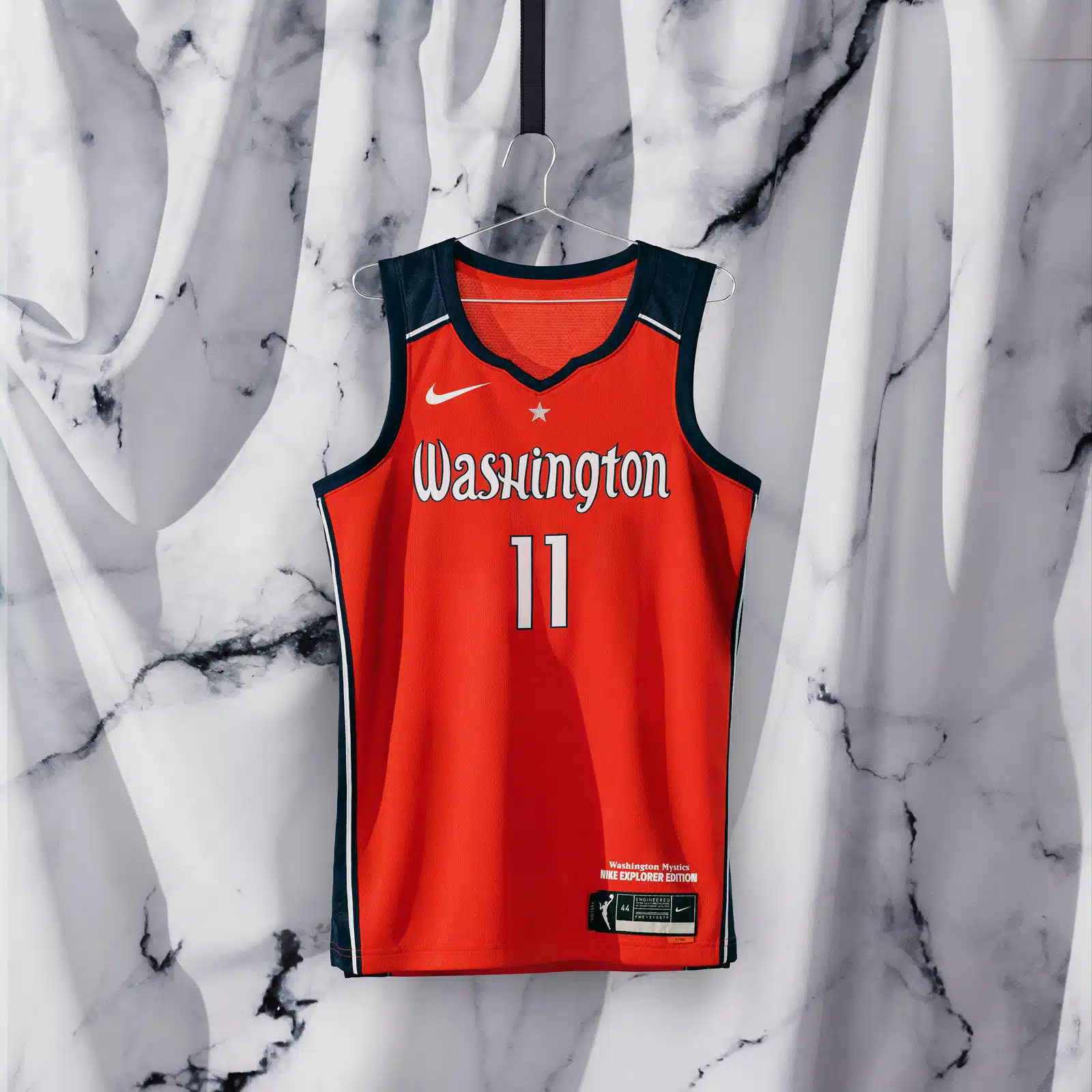 maillot nba 2021 washington mystics explorer edition