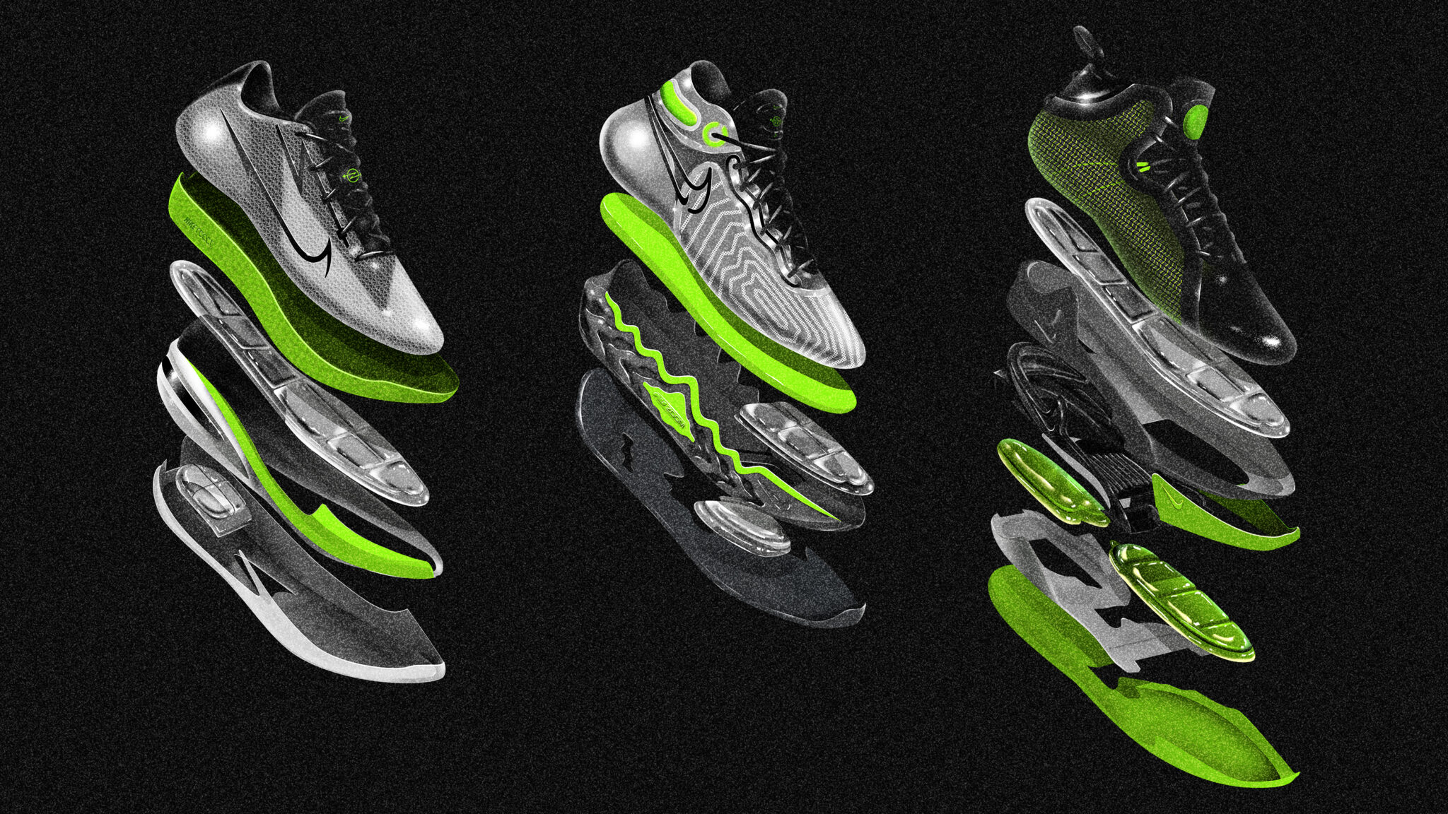 Air Zoom GT Run, Jump et Cut : 3 chaussures pour la série "Greater than"