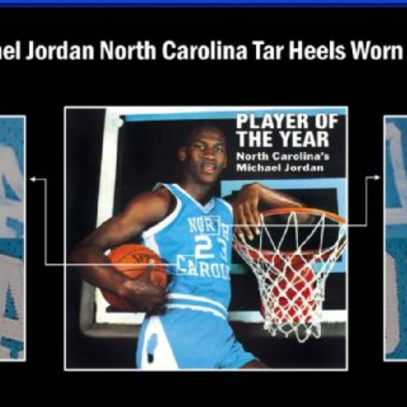 maillot de michael jordan 1,38 millions dollars enchere north carolina