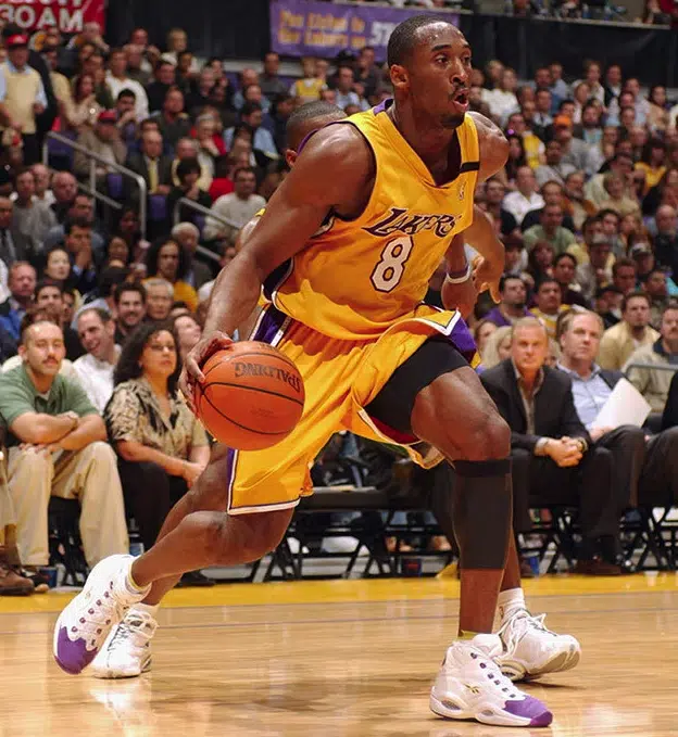 kobe bryant chaussure 2002 2003 reebok question purple toe