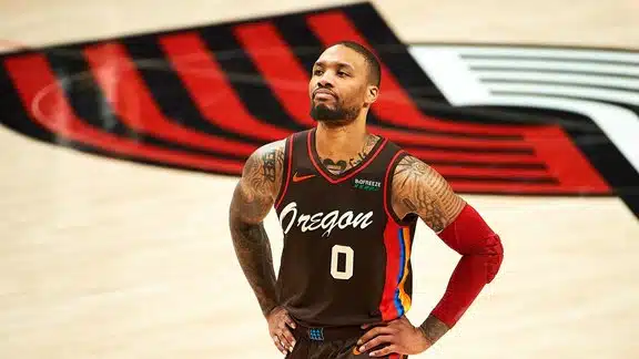 damian lillard maillot numero 0