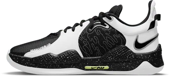 nike pg 5 black and white paul george