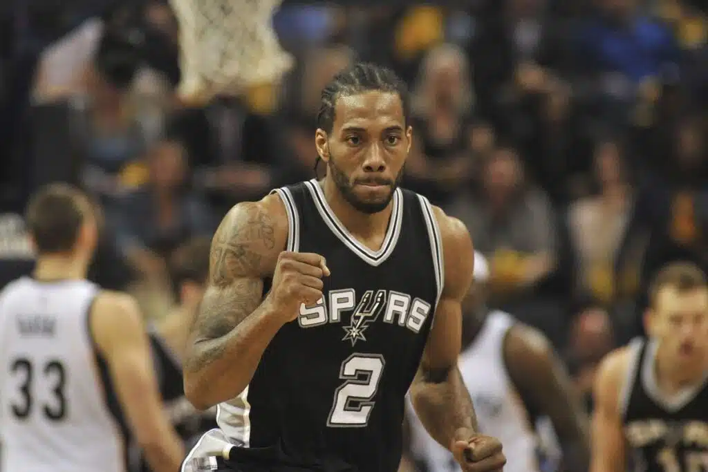 maillot 2 kawhi leonard