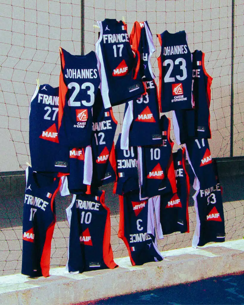 maillot equipe de france basket jordan brand