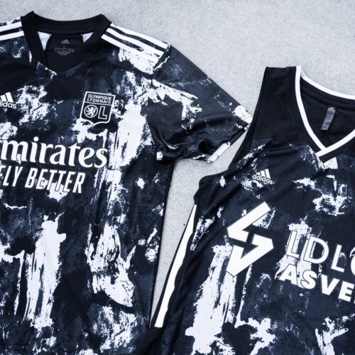 Image de l'article Un maillot commun pour l'ASVEL et l'OL, par adidas !