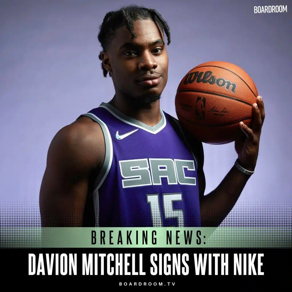 davion mitchell signe chez nike rookie 2021