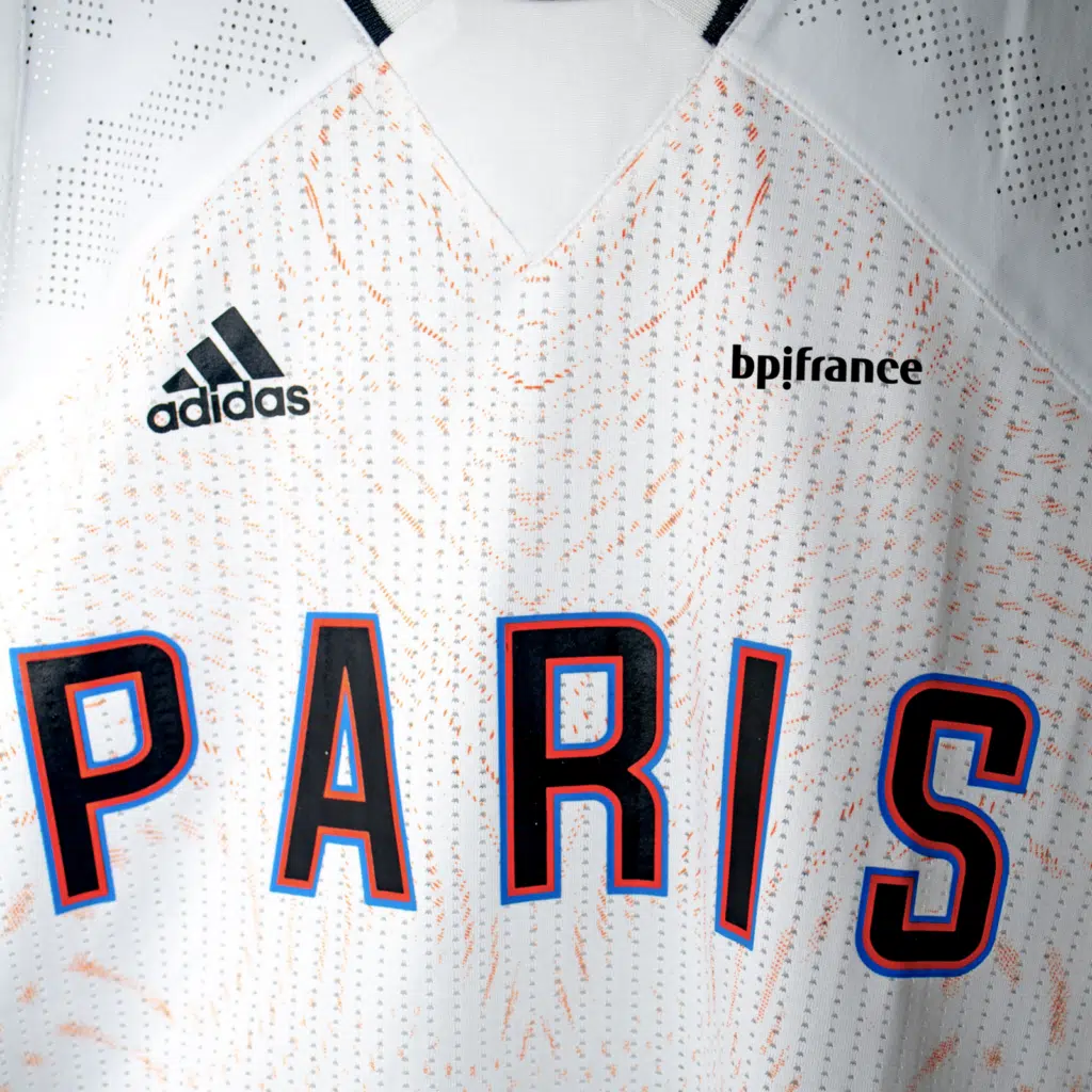 maillot domicile paris basketball adidas 2021 2022