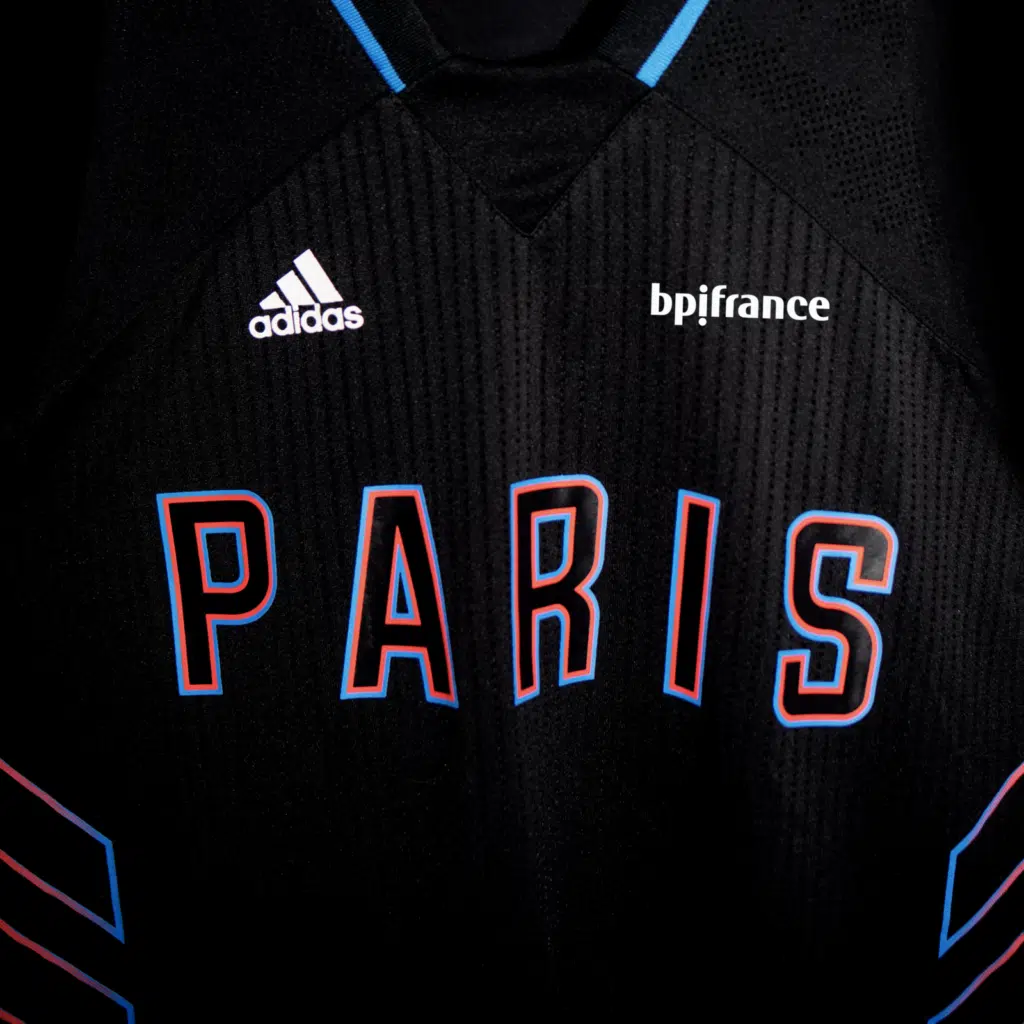 maillot extérieur paris basketball adidas 2021 2022