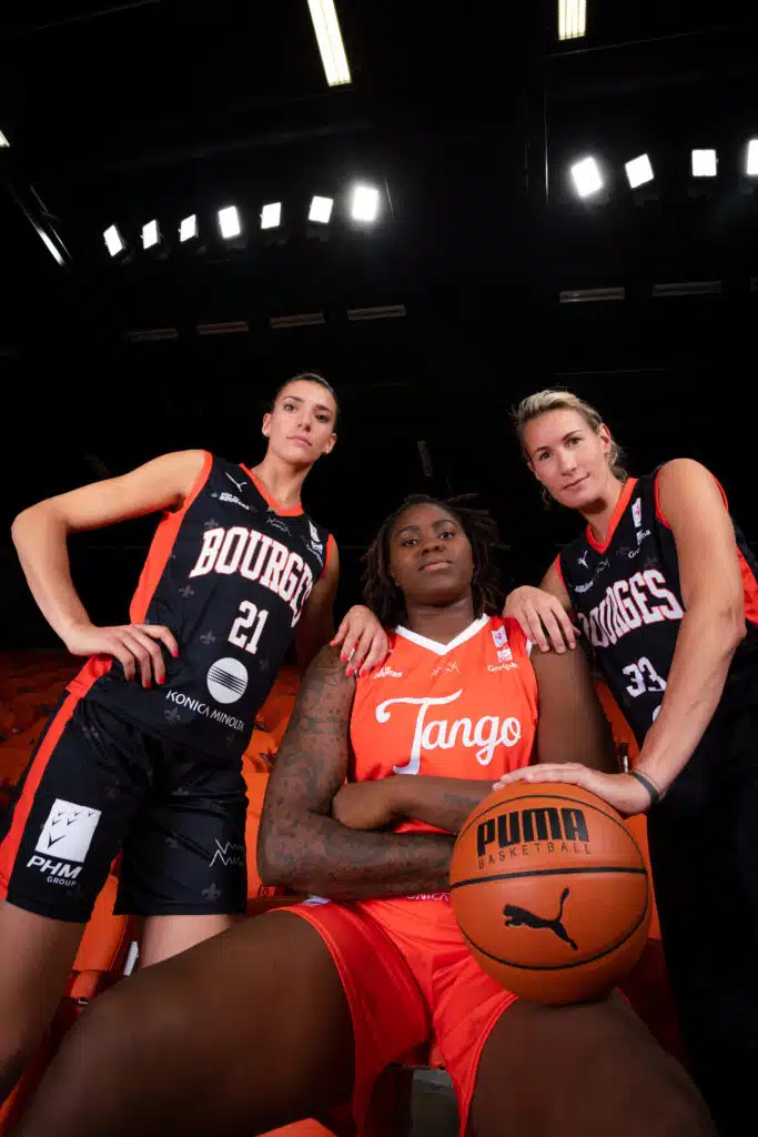 nouveau maillot tango bourges basket avec puma
