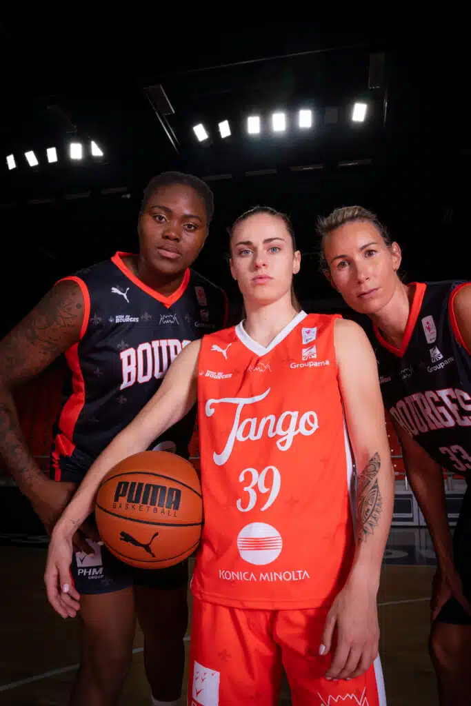 nouveau maillot tango bourges basket avec puma