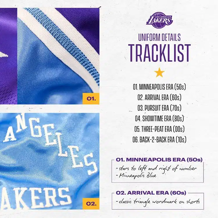 edition city 2021 2022 maillot los angeles lakers