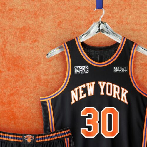 Image de l'article Maillot City 2021-2022 des New York Knicks : le Madison Square Garden à l'honneur