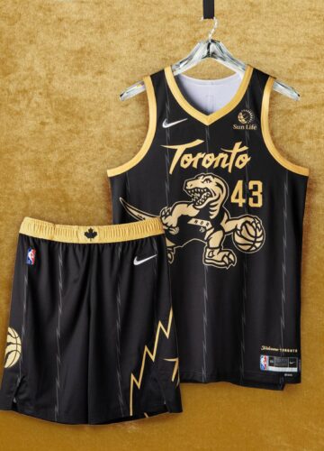 Image de l'article Edition City 2021-2022 du maillot des Toronto Raptors : We the North !