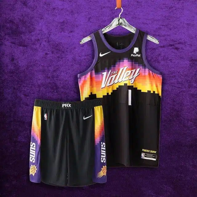 edition city 2021 2022 maillot phoenix suns