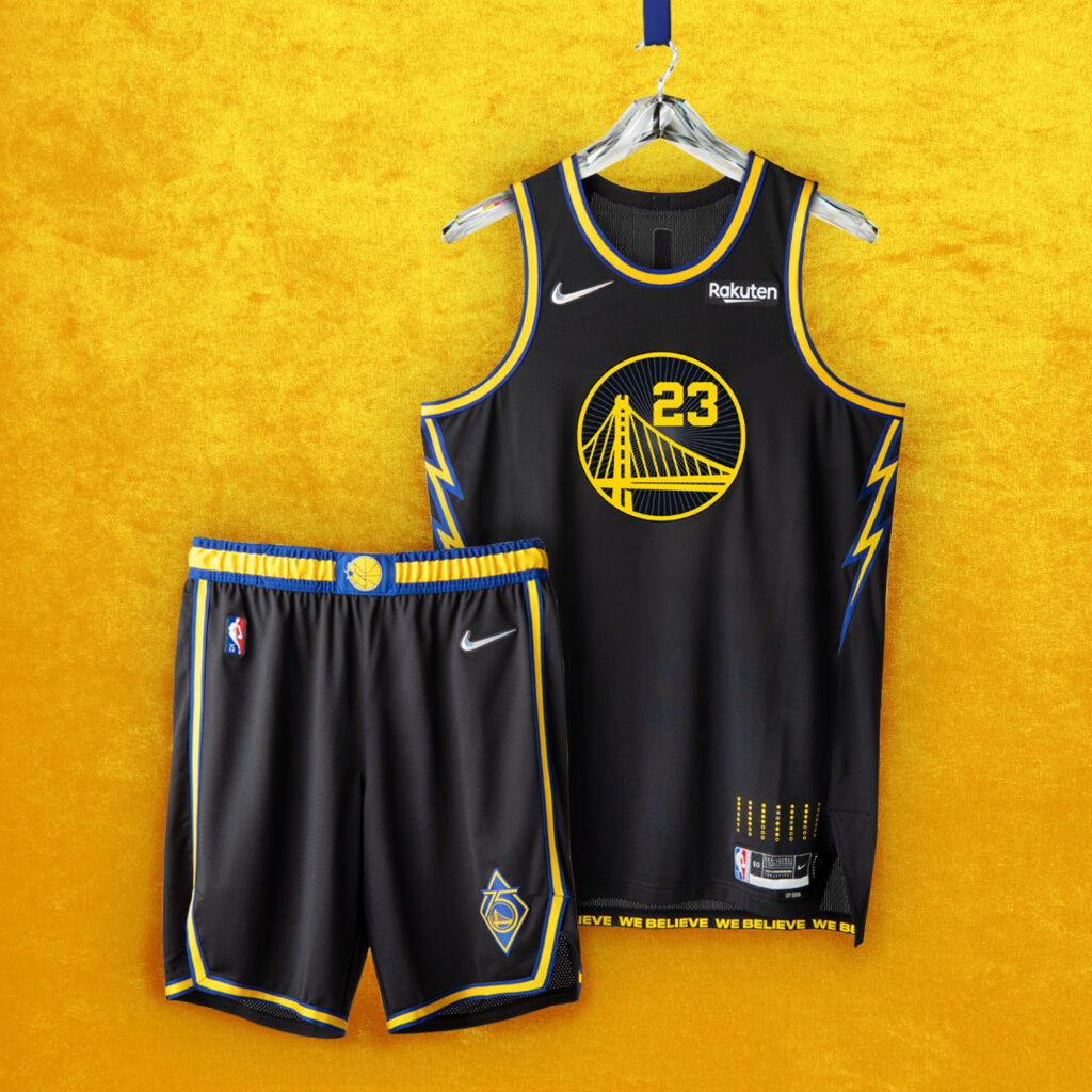 maillot city golden state warriors edition 2021 2022