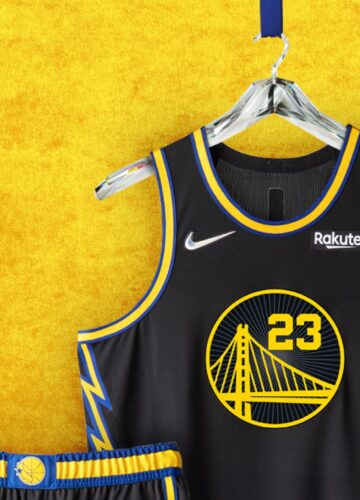 Image de l'article Edition City 2021-2022 du maillot des Golden State Warriors : 75 ans d'histoire