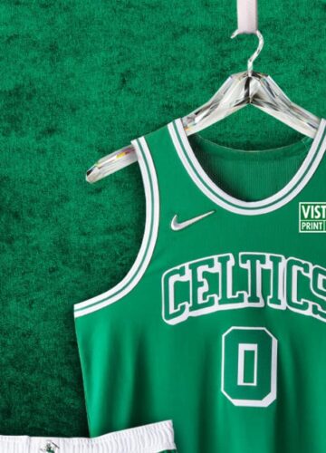 Image de l'article Edition 2021-2022 du Maillot City des Boston Celtics : pour célébrer la gagne !