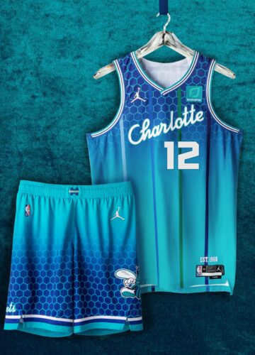 Image de l'article Edition City 2021-2022 du maillot des Charlotte Hornets : retour en 1988 !