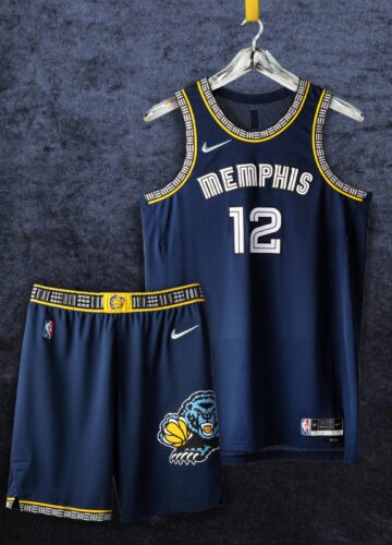 Image de l'article Maillot City 2021-2022 des Memphis Grizzlies : l'histoire de la franchise à l'honneur !