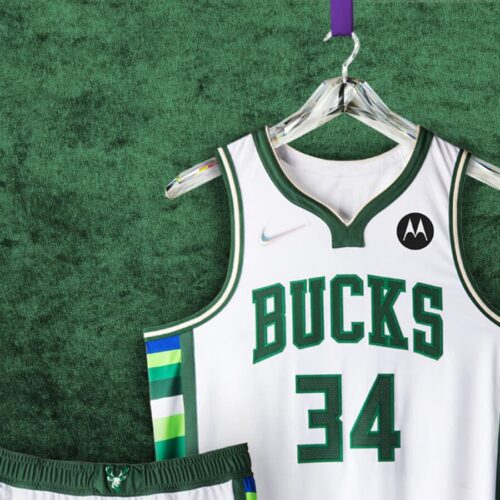 Image de l'article Maillot City 2021-2022 des Milwaukee Bucks : 53 ans d'histoire pour l'actuel champion