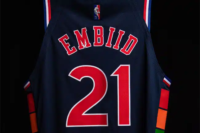 maillot city philadelphia 76ers edition 2021 2022