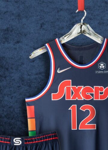 Image de l'article Edition 2021-2022 du maillot City des Philadelphia Sixers : le 