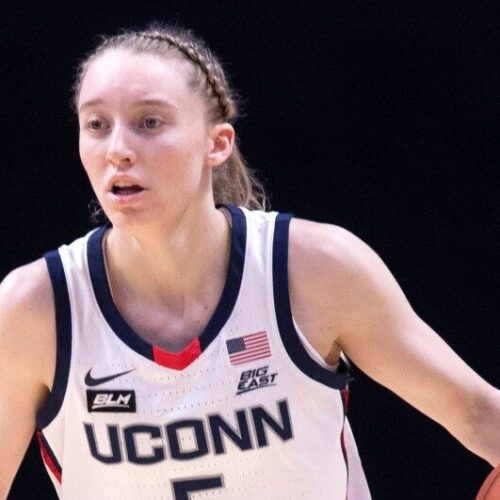 Image de l'article Paige Bueckers, première joueuse universitaire de l'histoire à avoir une Player Edition