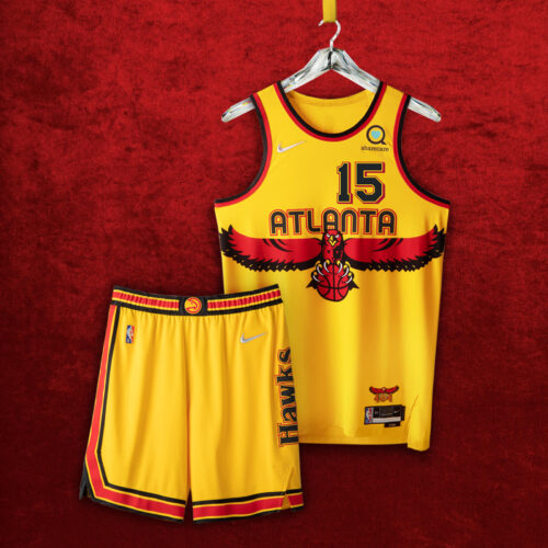 Image de l'article Maillot City 2021-2022 des Atlanta Hawks :  retour en 1968 !