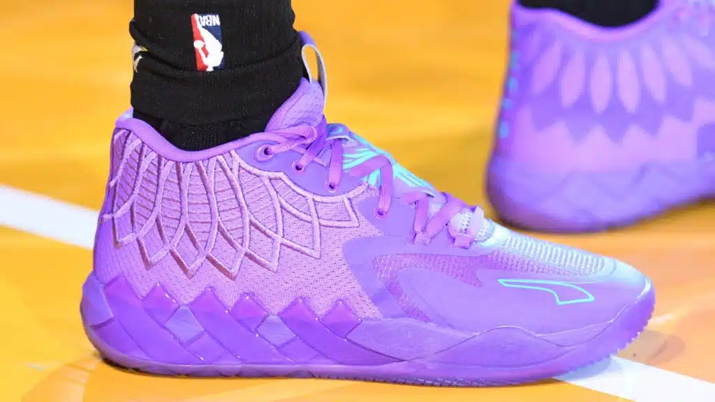 puma mb 01 purple lamelo ball all star game