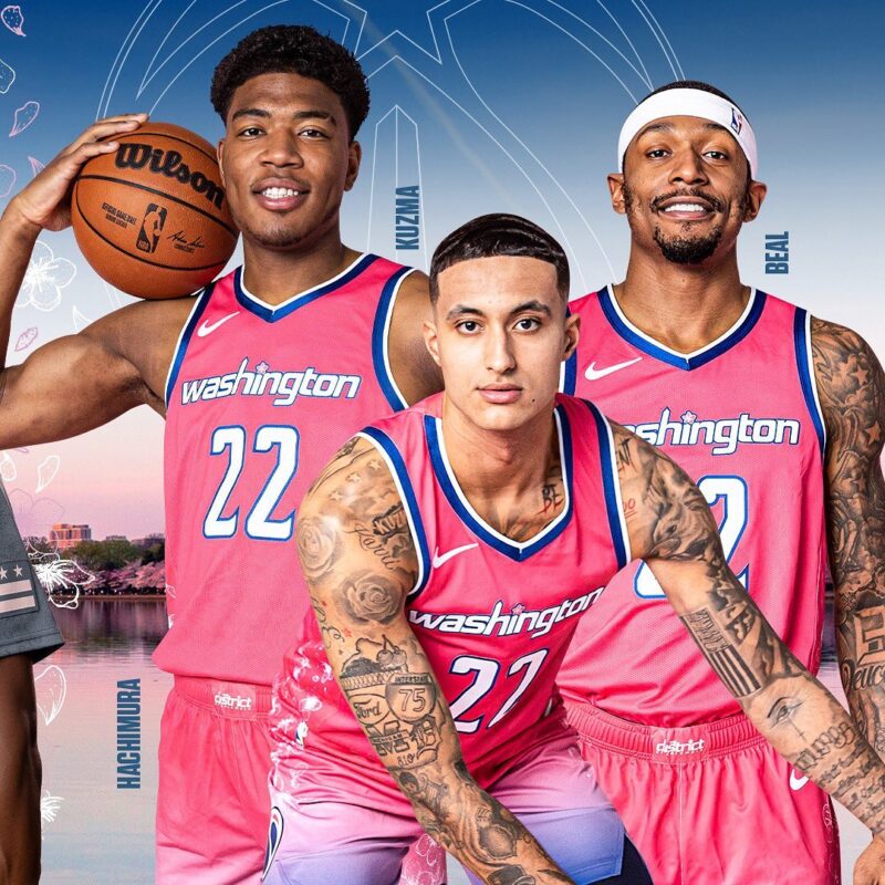 maillot city 2022 2023 des washington wizards