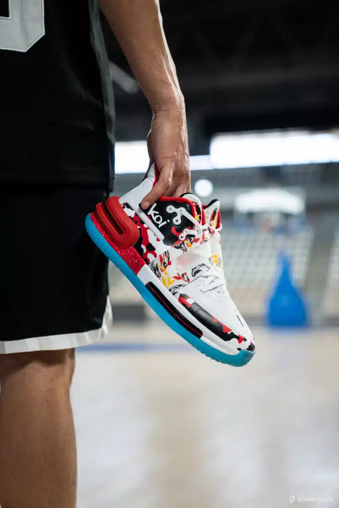 test peak flash 2 koi lou williams basketpack
