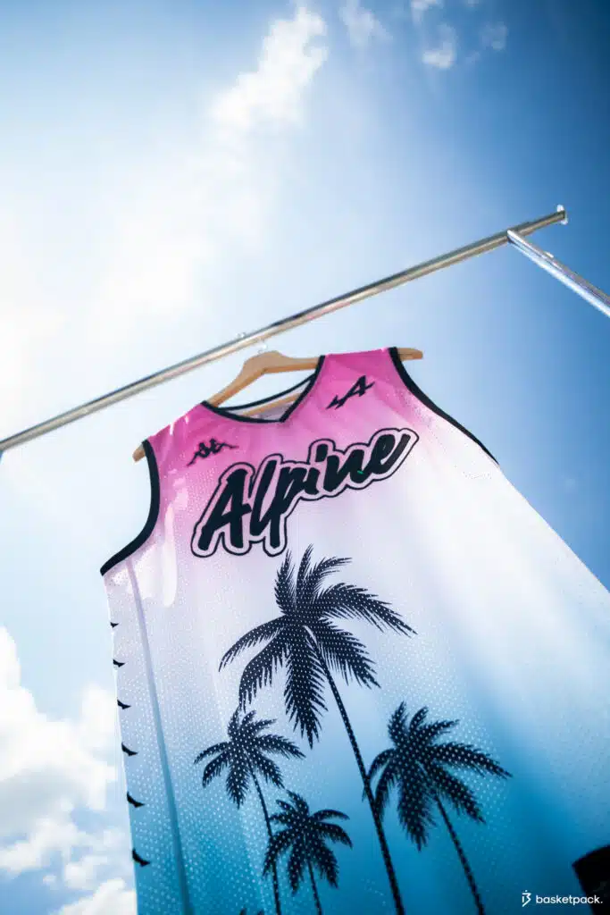 maillot kappa miami alpine F1