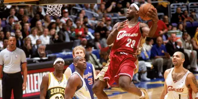 lebron james rookie logo