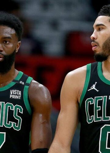 Image de l'article Pourquoi le maillot des Celtics porte une bande noire avec le numéro 24 ?