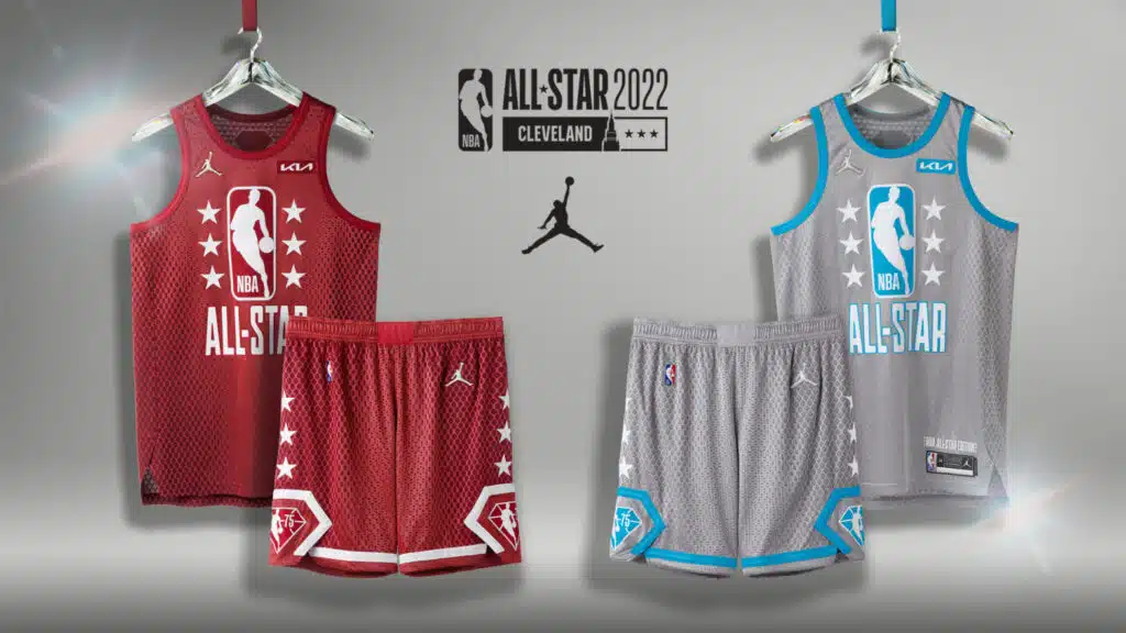 evolution maillots all star game nba