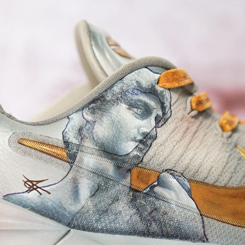 kobe ad david michelangelo 1off unique