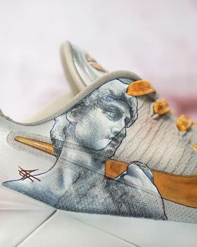 kobe ad david michelangelo 1off unique