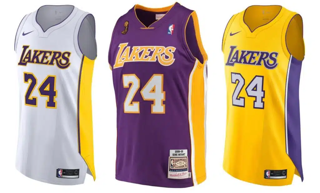 top 10 ventes maillots nba all time kobe bryant