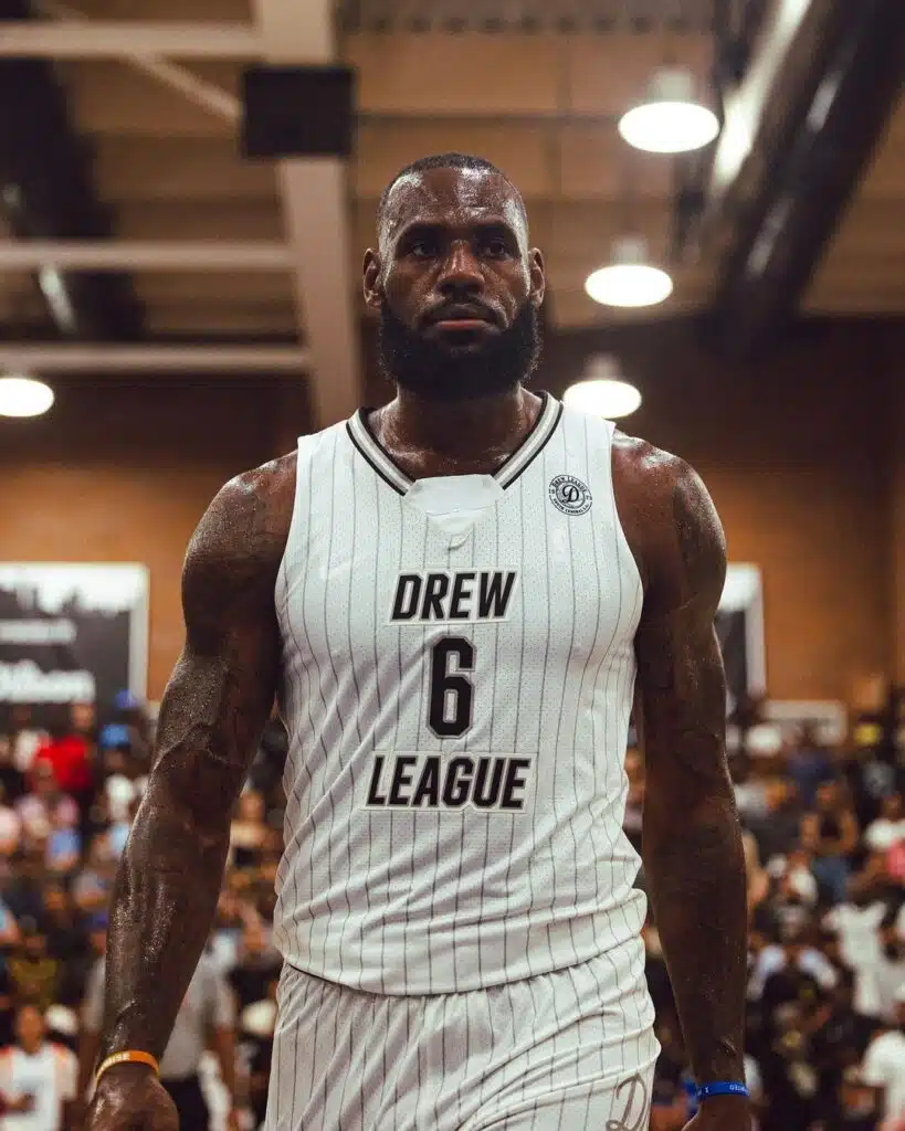 drew league 2022 logo adidas caché lebron james