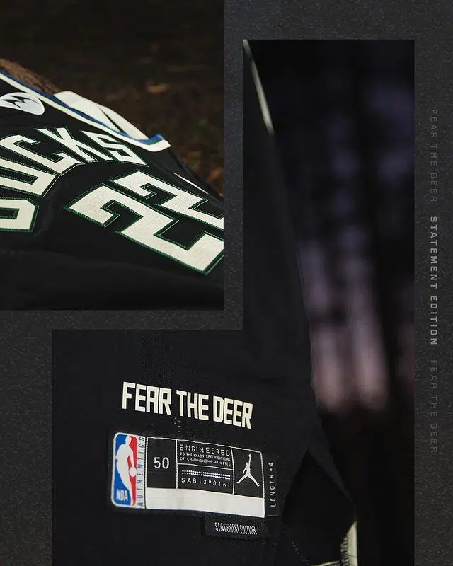 maillot statement milwaukee bucks 2022-2023