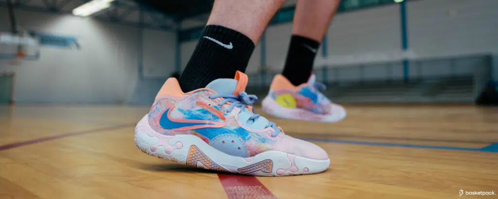 Nike PG6 painted swoosh